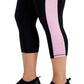 ID Ideology Women's Essentials Colorblocked Cropped Leggings Purple Size 3X