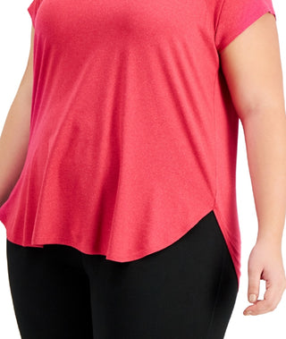 ID Ideology Women's Sweat Set T Shirt Pink