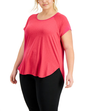 ID Ideology Women's Sweat Set T Shirt Pink