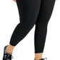 ID Ideology Women's Sweat Set Leggings Black Size 3X
