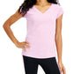 ID Ideology Women's Essentials Rapidry Heathered Performance T-Shirt Pink Size Large