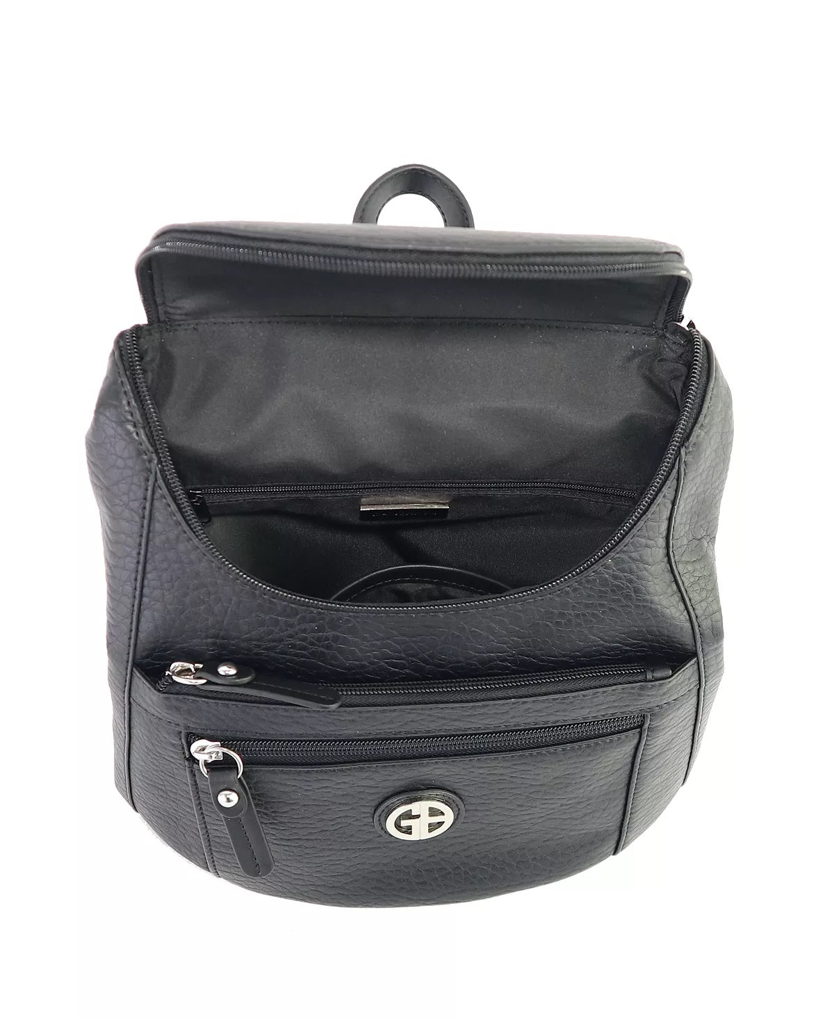 Giani Bernini Women's Pebble Backpack Black Size Regular