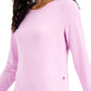 ID Ideology Women's Side Snap Tunic Purple Size Large