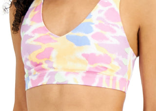 Ideology Women's Performance Strappy Low Impact Sports Bra White Size Medium