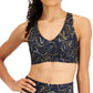 ID Ideology Women's Strappy Low Impact Sports Bra Black Size Small