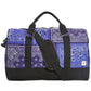 Sun + Stone Men's Reed Canvas Bandana Print Duffle Bag Blue Size Regular