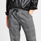 INC International Concepts Men's Glen Plaid Pants Gray Size Large