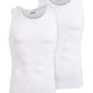 INC International Concepts Men's 2 Pk Solid Tanks White Size Medium