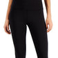 ID Ideology Women's Compression Back Zip 7/8 Leggings Black Size Medium