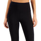 ID Ideology Women's Compression Back Zip 7/8 Leggings Black Size Large