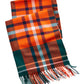 Club Room Men's Plaid Scarf Green Size Regular