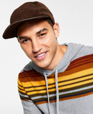 Sun + Stone Men's Solid Panel Cap Brown Size Regular