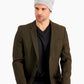 Alfani Men's Solid Cut & Sew Beanie Grey Size Regular