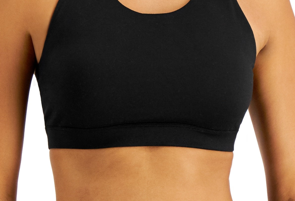 ID Ideology Women's Low Impact Sports Bra Black Size Small