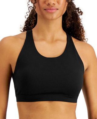 ID Ideology Women's Low Impact Sports Bra Black Size Small