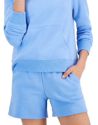 ID Ideology Women's Fleece Hoodie Blue Size X-Large