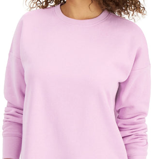ID Ideology Women's Fleece Sweatshirt Purple