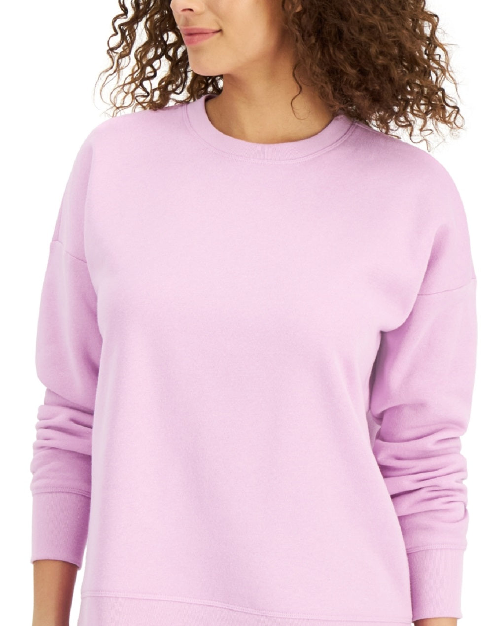 ID Ideology Women's Fleece Sweatshirt Purple