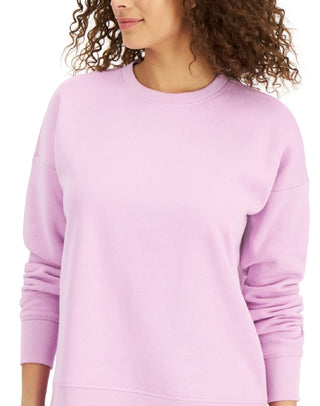 ID Ideology Women's Fleece Sweatshirt Purple