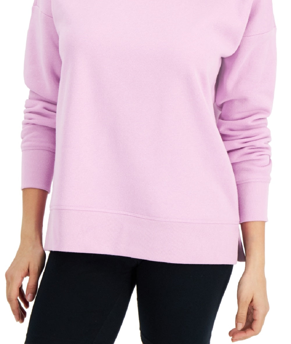 ID Ideology Women's Fleece Sweatshirt Purple