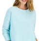ID Ideology Women's Fleece Sweatshirt Blue Size Medium