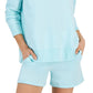 ID Ideology Women's Fleece Sweatshirt Blue Size Medium