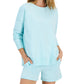 ID Ideology Women's Fleece Sweatshirt Blue Size Medium