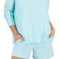 ID Ideology Women's Fleece Sweatshirt Blue Size X-Large
