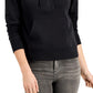 ID Ideology Women's Half Zip Hoodie Black Size X-Large