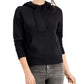ID Ideology Women's Half Zip Hoodie Black Size X-Large