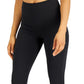 ID Ideology Women's Soft Side Pocket 7/8 Leggings Black Size Small