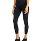 ID Ideology Women's Soft Side Pocket 7/8 Leggings Black Size Large