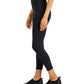 ID Ideology Women's Soft Side Pocket 7/8 Leggings Black Size Large