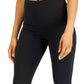 ID Ideology Women's Soft Side Pocket 7/8 Leggings Black Size X-Large