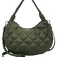 INC International Concepts Women's Olivya Mini Hobo Crossbody Olive