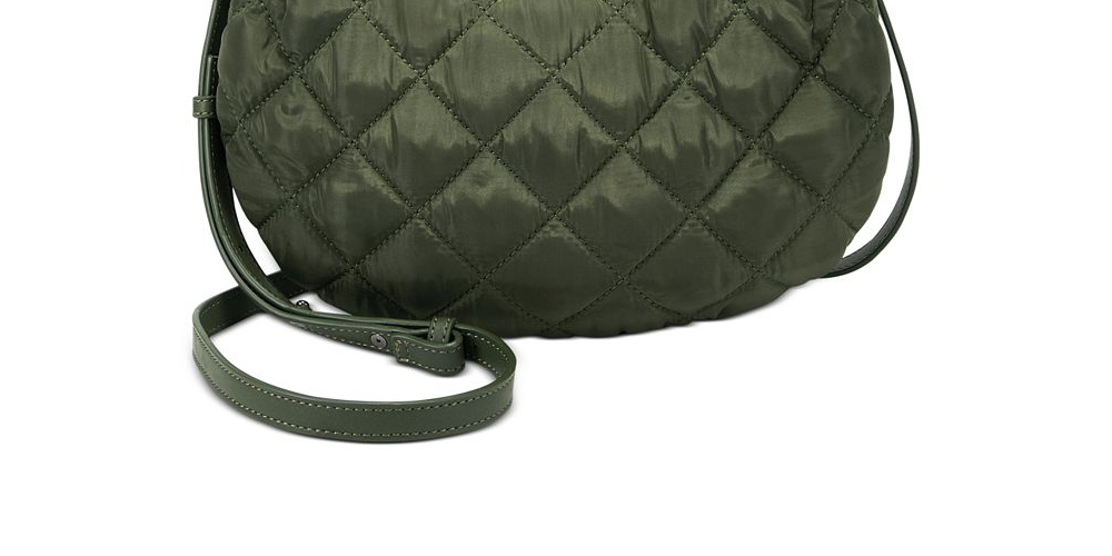 INC International Concepts Women's Olivya Mini Hobo Crossbody Olive