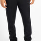 INC International Concepts Men's Ribbed Joggers Black Size Large