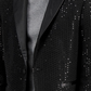 INC International Concepts Men's Slim Fit Sequin Sport Coat Black Size XX-Large