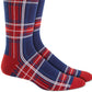 Club Room Men's Holiday Socks Blue Size Regular
