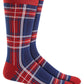 Club Room Men's Holiday Socks Blue Size Regular
