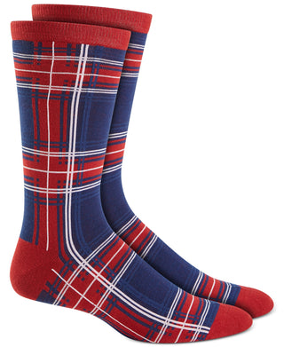 Club Room Men's Holiday Socks Blue Size Regular