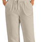 Karen Scott Women's Daphne Drawstring Pants Brown Size Medium