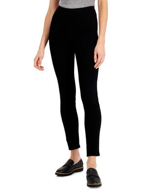 Charter Club Women's Knit Jeggings Black Size X-Large