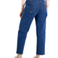 Style & Co Women's Two Tone Straight Crop Jeans Blue Size 18