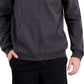 ID Ideology Men's Regular Fit Solid Full Zip Hoodie Gray Size Medium