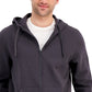 ID Ideology Men's Regular Fit Solid Full Zip Hoodie Gray Size XX-Large
