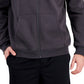 ID Ideology Men's Regular Fit Solid Full Zip Hoodie Gray Size XX-Large