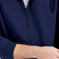ID Ideology Men's Regular Fit Solid Full Zip Hoodie Blue Size Small