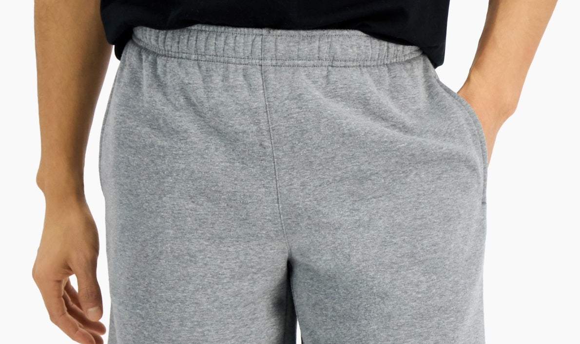 ID Ideology Men's Fleece Shorts Gray Size Small