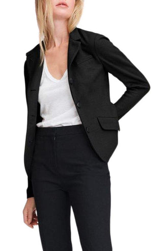 rag & bone Slade Wool Blazer in Black at Nordstrom, Size 6
